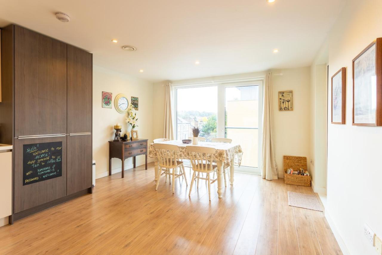 לונדון Amazing Modern 2 Bedroom Flat In Greenwich For 4 People מראה חיצוני תמונה
