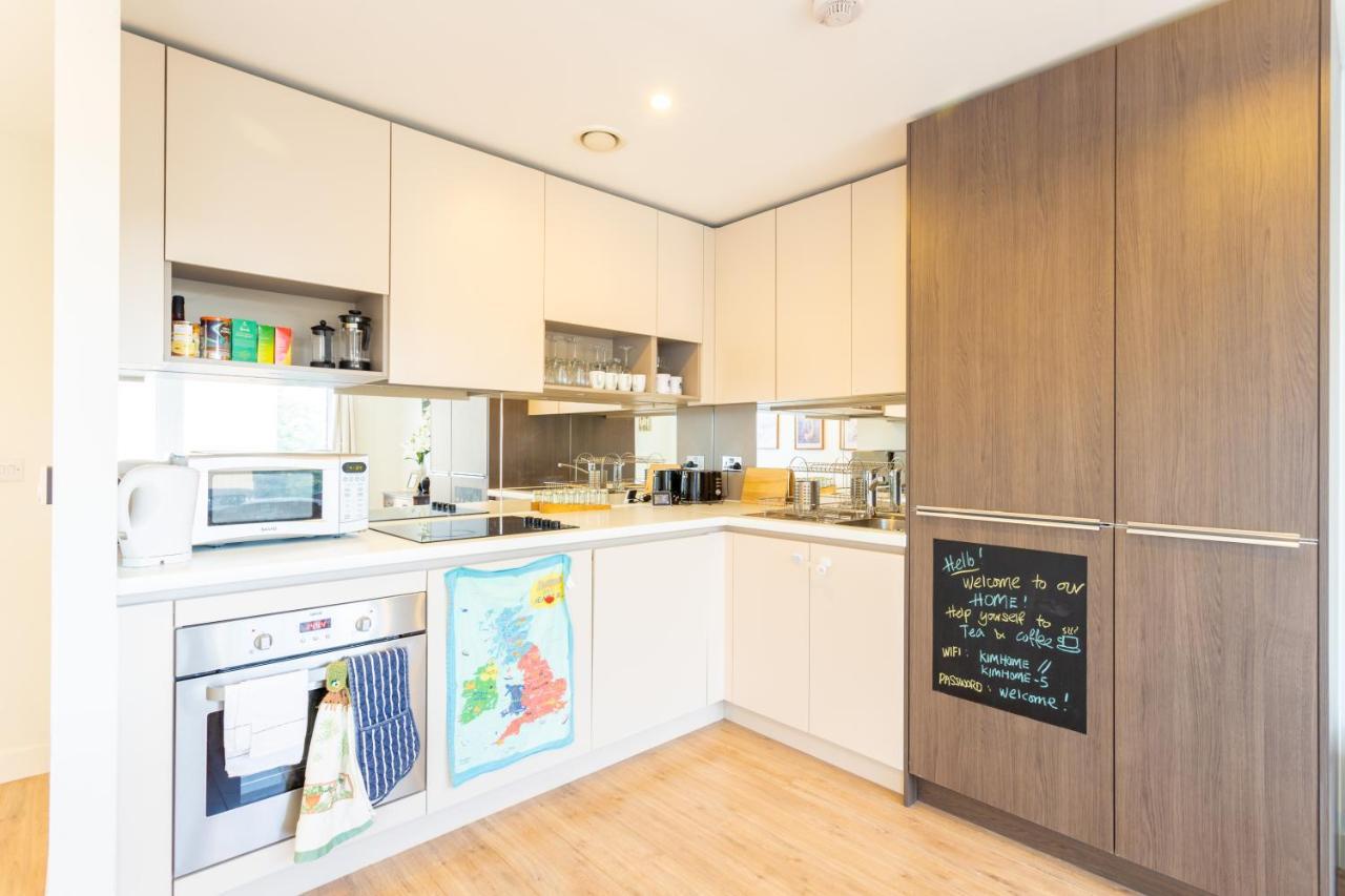 לונדון Amazing Modern 2 Bedroom Flat In Greenwich For 4 People מראה חיצוני תמונה